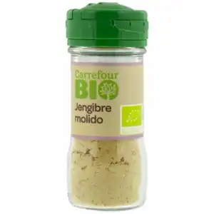 Jengibre molido ecológico Carrefour Bio 25 g.