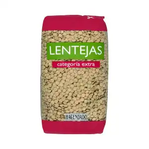 Lenteja Hacendado Paquete 1 kg