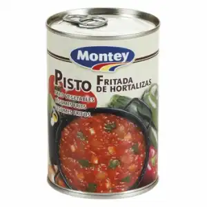 Pisto fritada de hortalizas Montey lata 420 g.