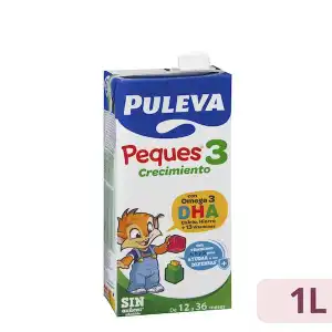 Preparado lácteo crecimiento Peques 3 Puleva Brick 1 L