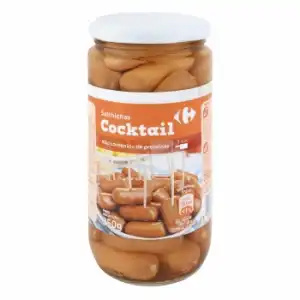 Salchichas Cocktail Carrefour 250g.