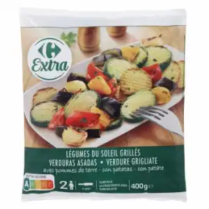 Verduras asadas con patata Carrefour 400 g.