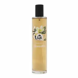 Agua de perfume fragancia vainilla Carrefour Soft 100 ml.