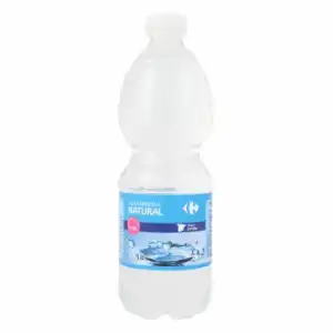 Agua mineral Carrefour natural 50 cl.