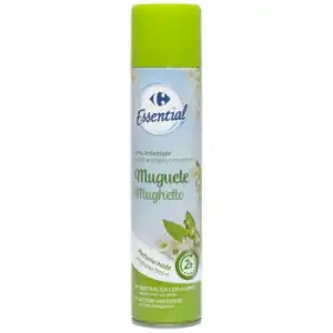 Ambientador aerosol de muguete Carrefour Essential 300 ml.