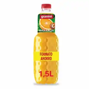 Néctar de naranja Granini botella 1,5 l.