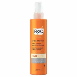 Protector solar en spray SPF 50 Roc 200 ml.