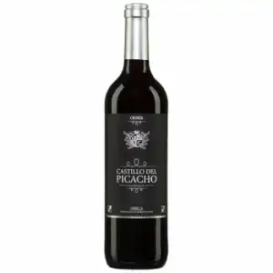 Vino tinto crianza monastrell Castillo del Picacho D.O Jumilla 75 cl.