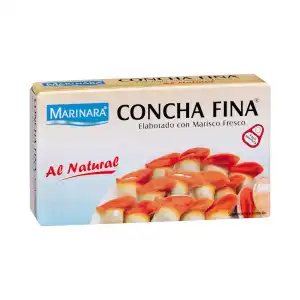 Concha fina al natural Marinara Lata 0.09 kg