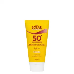 Gel protección solar facial anti-edad Deliplus FPS 50+ Bote 0.05 100 ml