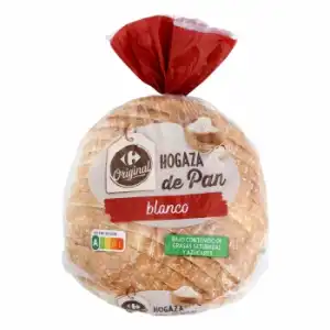 Hogaza de pan Carrefour 500 g.