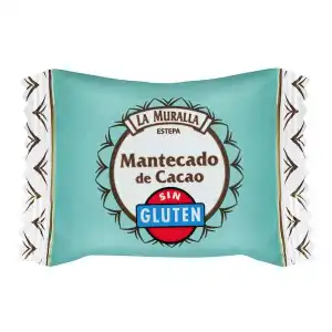 Mantecado de cacao sin gluten La Muralla  0.04 kg