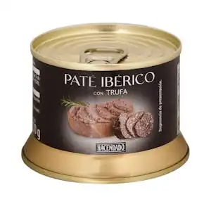 Paté de cerdo ibérico con trufa negra Hacendado Lata 0.13 kg