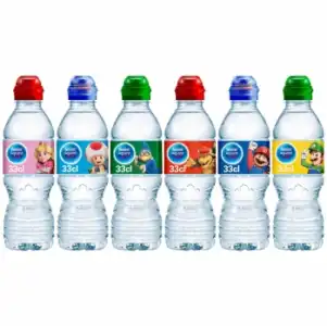 Agua mineral natural Nestlé Aquarel tapón deportivo 33 cl.
