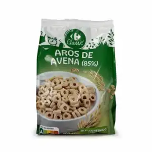 Aros de avena Carrefour Classic 400 g.