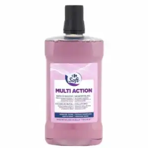 Enjuague bucal multi action Carrefour Soft 1 l.