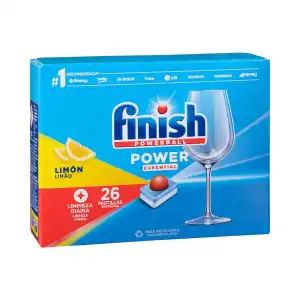 Lavavajillas Power Essential Finish en pastillas Caja 26 kg