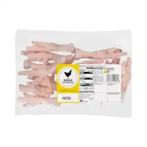 Patas de pollo congeladas