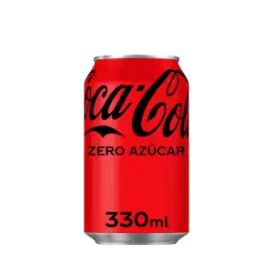 Refresco Coca-Cola zero azúcar Lata 330 ml