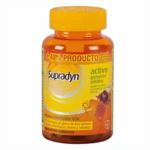 Vitaminas y coenzima Q10 gummies adultos Supradyn 50 ud.