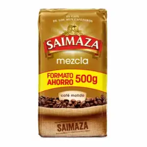 Café molido mezcla Saimaza 500 g.