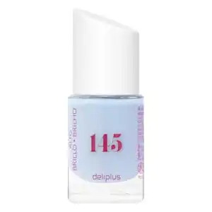 Laca de uñas alto brillo Deliplus 145 azul pastel