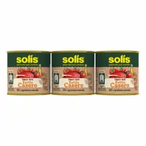 Tomate frito estilo casero Solís sin gluten y sin lactosa pack 3 unidades de 100 g.