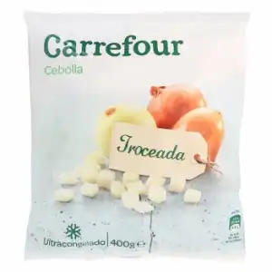 Cebolla Cubos Carrefour 400 g.