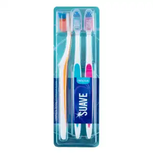 Cepillo dental Suave Deliplus Paquete 1 ud