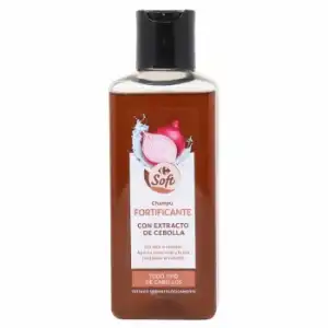 Champú fortificante con extracto de cebolla Carrefour Soft 300 ml.