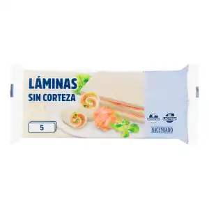 Láminas sin corteza de pan de molde blanco Pan Piuma Paquete 0.25 kg