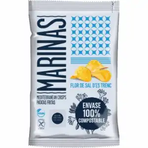 Patatas fritas marinas Vidal sin gluten y sin lactosa 150 g.