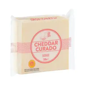 Queso curado Cheddar Hacendado Pieza 0.3 kg