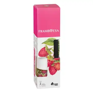 Ambientador varitas Frambuesa Bosque Verde Caja 0.04 100 ml