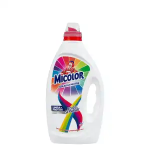 Detergente ropa Adiós al Separar Micolor en gel Botella 1.5 lv
