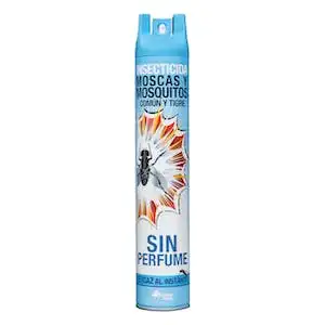 Insecticida moscas y mosquitos Bosque Verde sin perfume Spray 750 ml