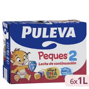 Leche de continuación Peques 2 Puleva 6 bricks X 1 L