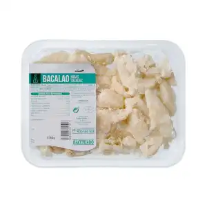 Migas de bacalao saladas Hacendado Bandeja 0.25 kg