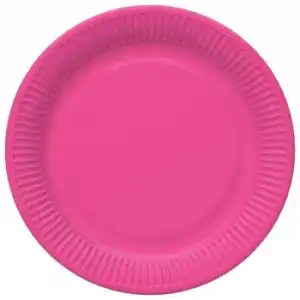 Platos de Cartón 23 cm CARREFOUR 8 unid. - Fucsia