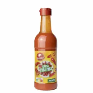 Salsa picante Piri Piri Sensation Carrefour botella 200 g.