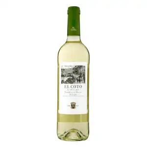 Vino blanco D.O Rioja El Coto Botella 750 ml