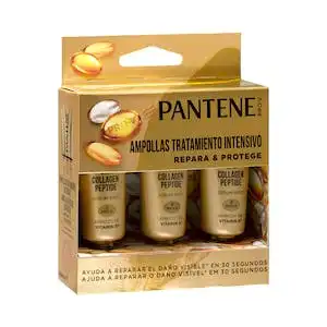 Ampollas tratamiento intensivo Repara & Protege Pantene cabello dañado Caja 0.045 ud