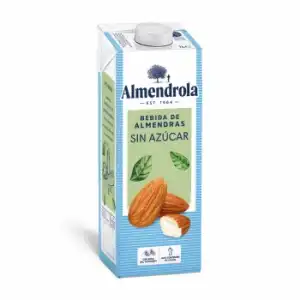 Bebida de almendras sin azúcar Almendrola sin gluten brik 1 l.