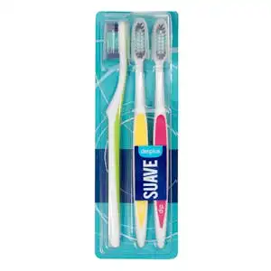 Cepillo dental Suave Deliplus Paquete 1 ud