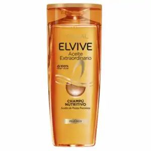 Champú Aceite Extraordinario para cabello normal a seco L'Oréal-Elvive 370 ml.