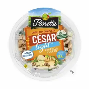 Ensalada completa César Light con pollo y queso Florette 205 g