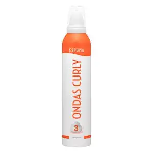 Espuma cabello Ondas Curly Deliplus fijación 3 Bote 0.3 100 ml