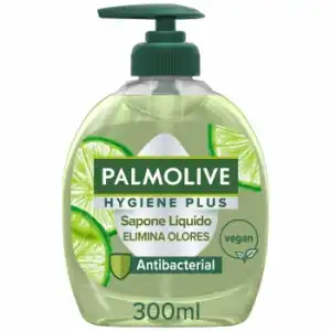 Jabón de manos líquido elimina olores-cocina antibacteriano Hygiene Plus Palmolive 300 ml.