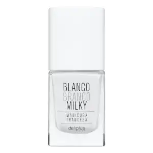 Laca de uñas manicura francesa Deliplus blanco milky 06  1 ud