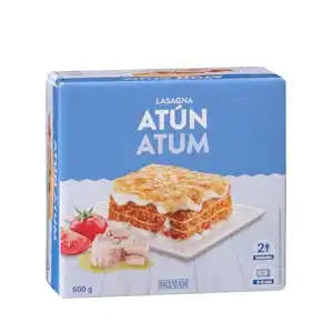 Lasaña de atún Hacendado ultracongelada Caja 0.6 kg